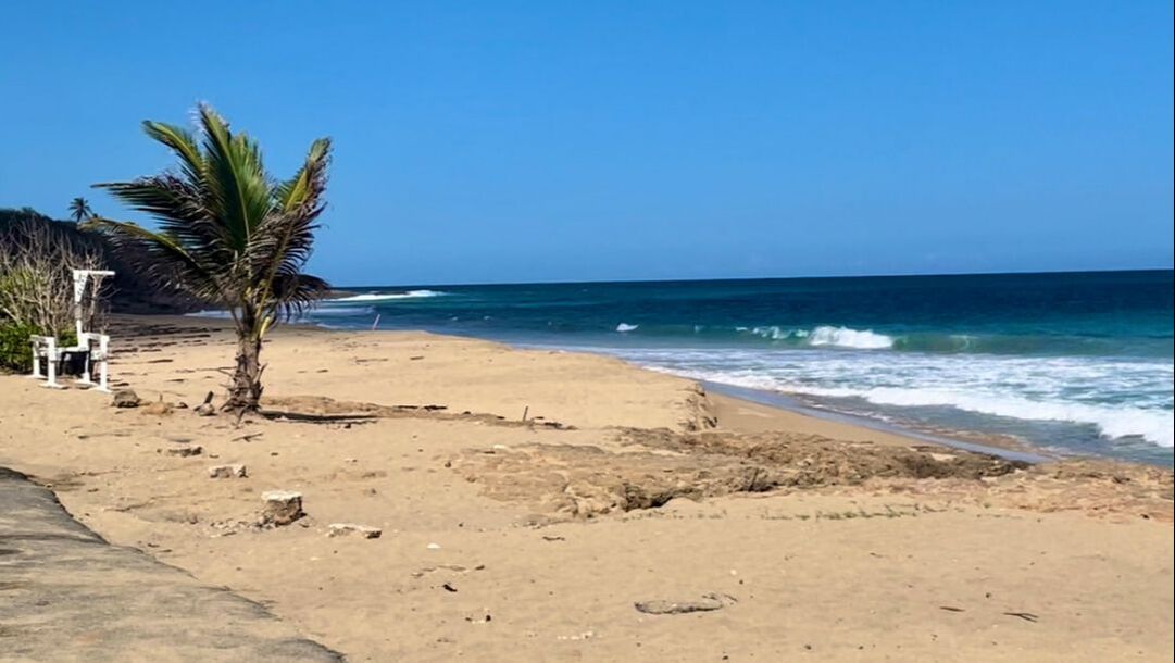 Beach in Aguadilla, Puerto Rico